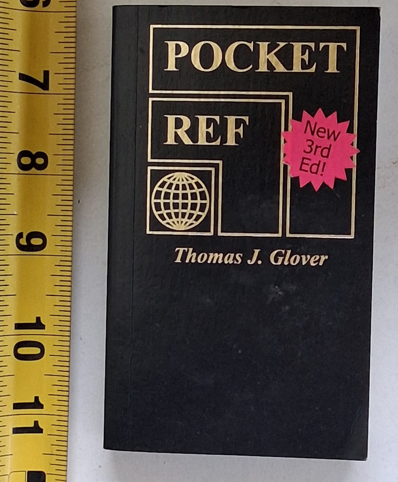 Pocket Ref 3rd Edition 2002 Sequoia Paperback By Thomas Glover 768 pages EX