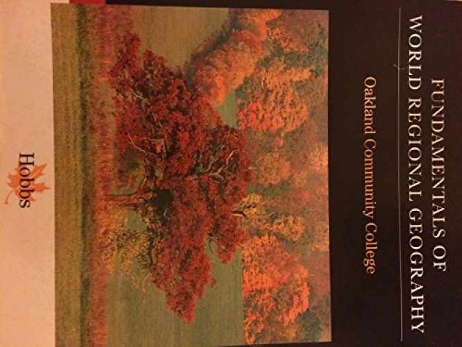 Fundamentals of World Regional – Paperback, by Hobbs Joseph – Very Good j