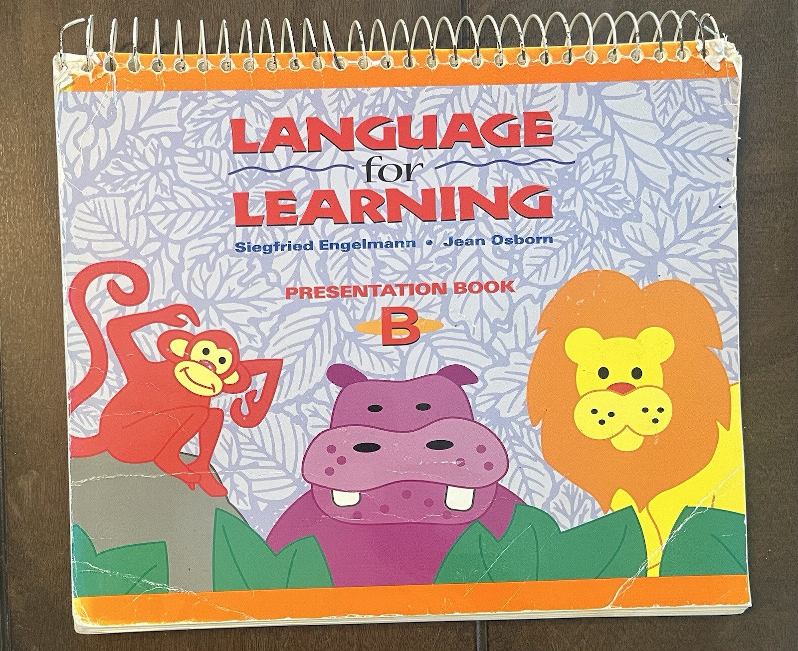 Language for Learning – Presentation Book B – SRA McGraw Hill – ACCEPTABLE