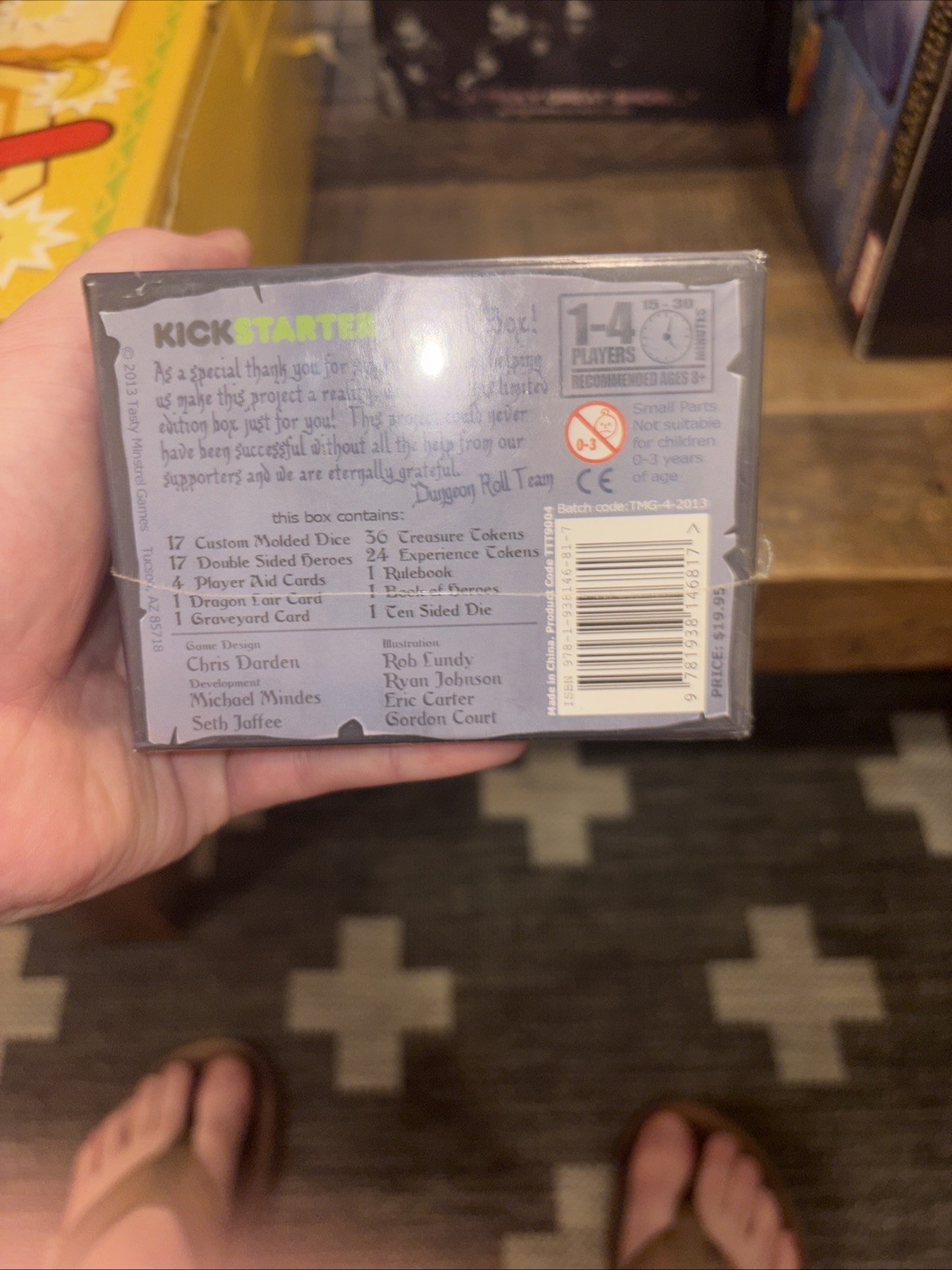 Dungeon Roll : Kickstarter Edition by Not Available (2013, Game)