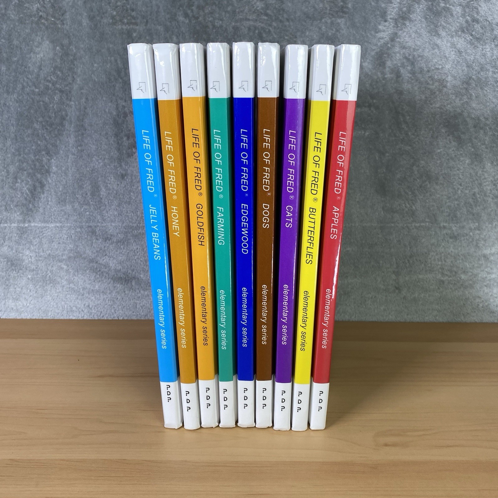 Life Of Fred Elementary Series Set Of 9 Hardcover Books Stanley F Schmidt