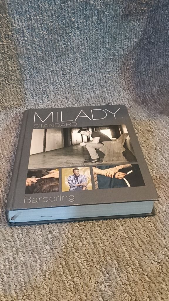 Milady Standard Barbering 6th Edition 2016 Hardcover Textbook Milady G Barber