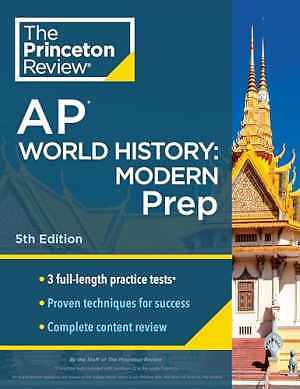 Princeton Review AP World History: – Paperback, by The Princeton Review – Good