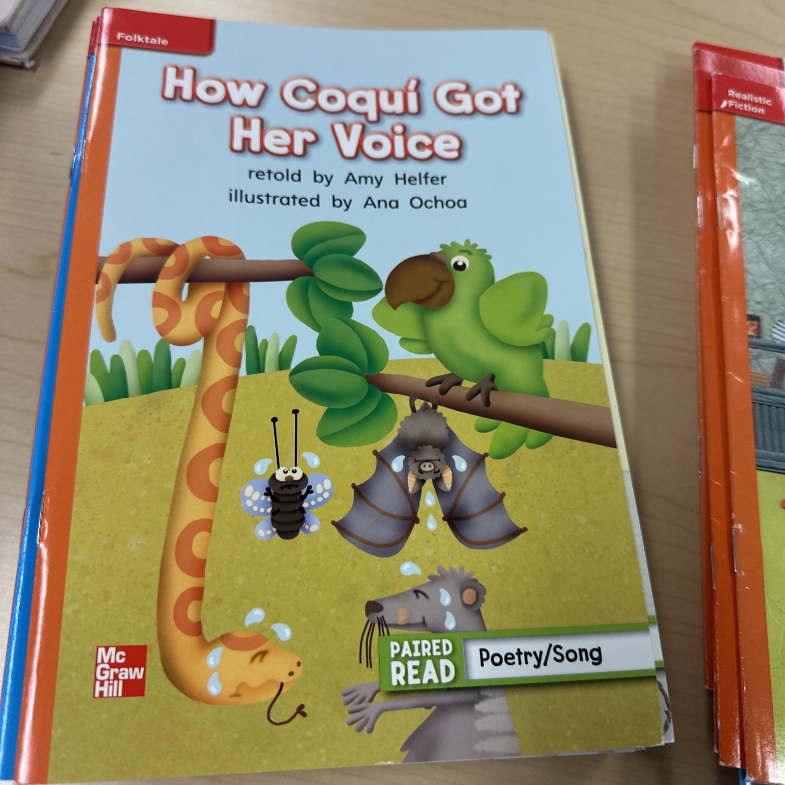 McGraw Hill Paired Reading Books