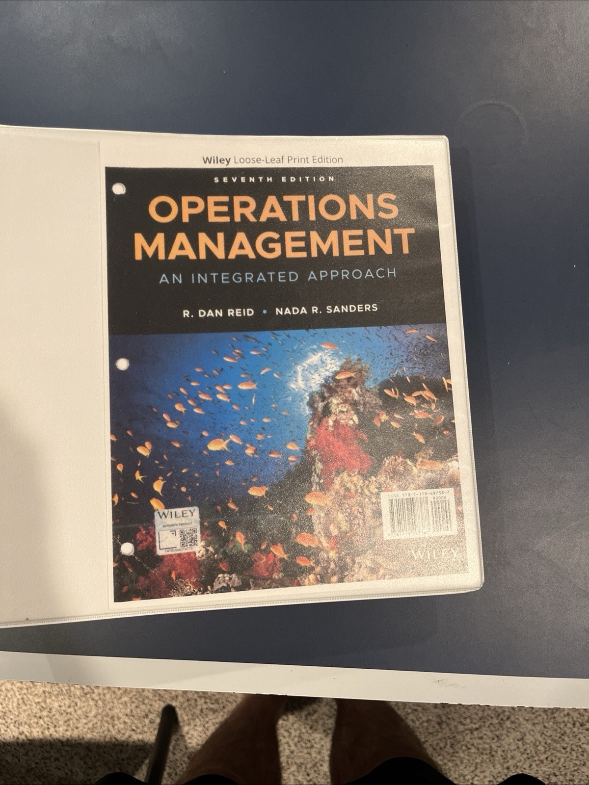 Operations Management : An Integrated Approach by Nada R. Sanders and R. Dan…