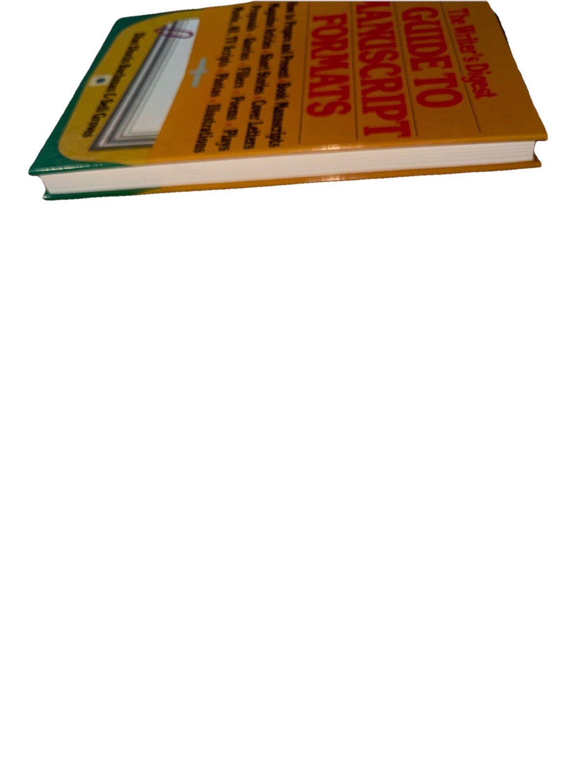Writer’s Digest Guide to Manuscript Formats by Dian D. Buchman and Seli…