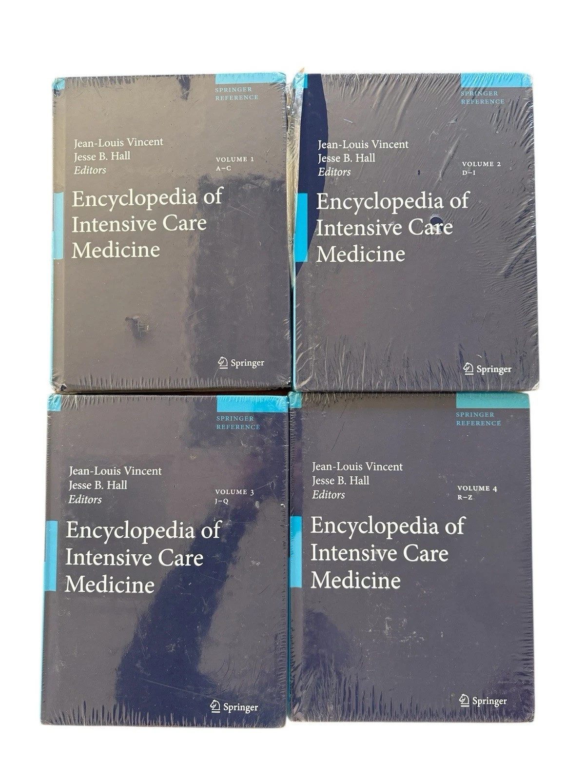 Encyclopedia of Intensive Care Medicine by Jesse B. Hall 4 Volume Set 1-4 NEW