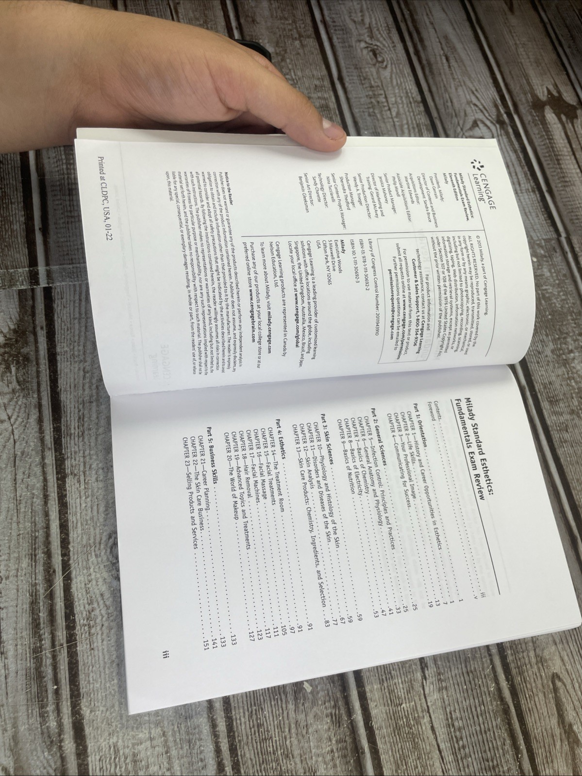 Milady Standard Fundamentals Esthetics EXAM REVIEW Paperback, by Milady