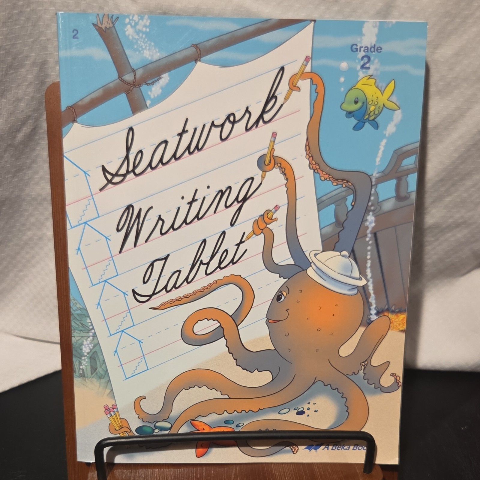 A Beka Book Seatwork Writing Tablet Grade 2 Cursive Writing Practice