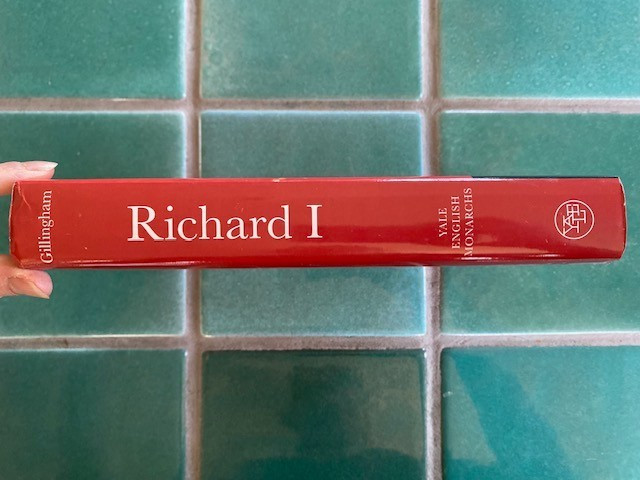 Richard I by John Gillingham (1999, Hardcover) First Edition HC DJ