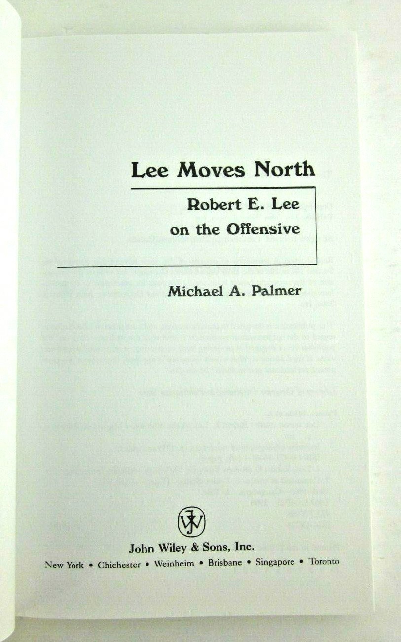 Lee Moves North Paperback Book Michael A. Palmer 1998