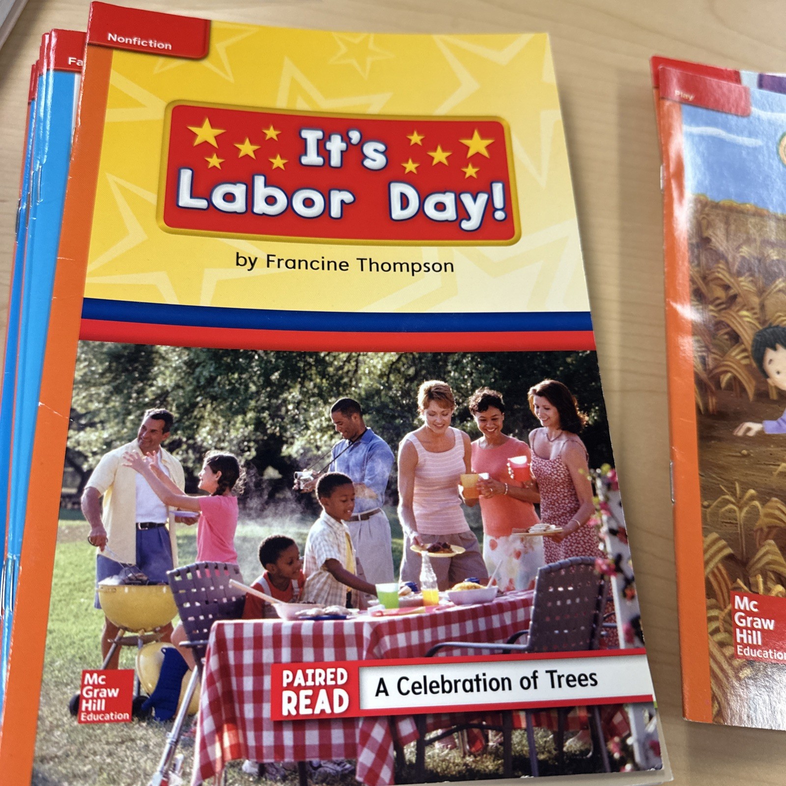 McGraw Hill Paired Reading Books