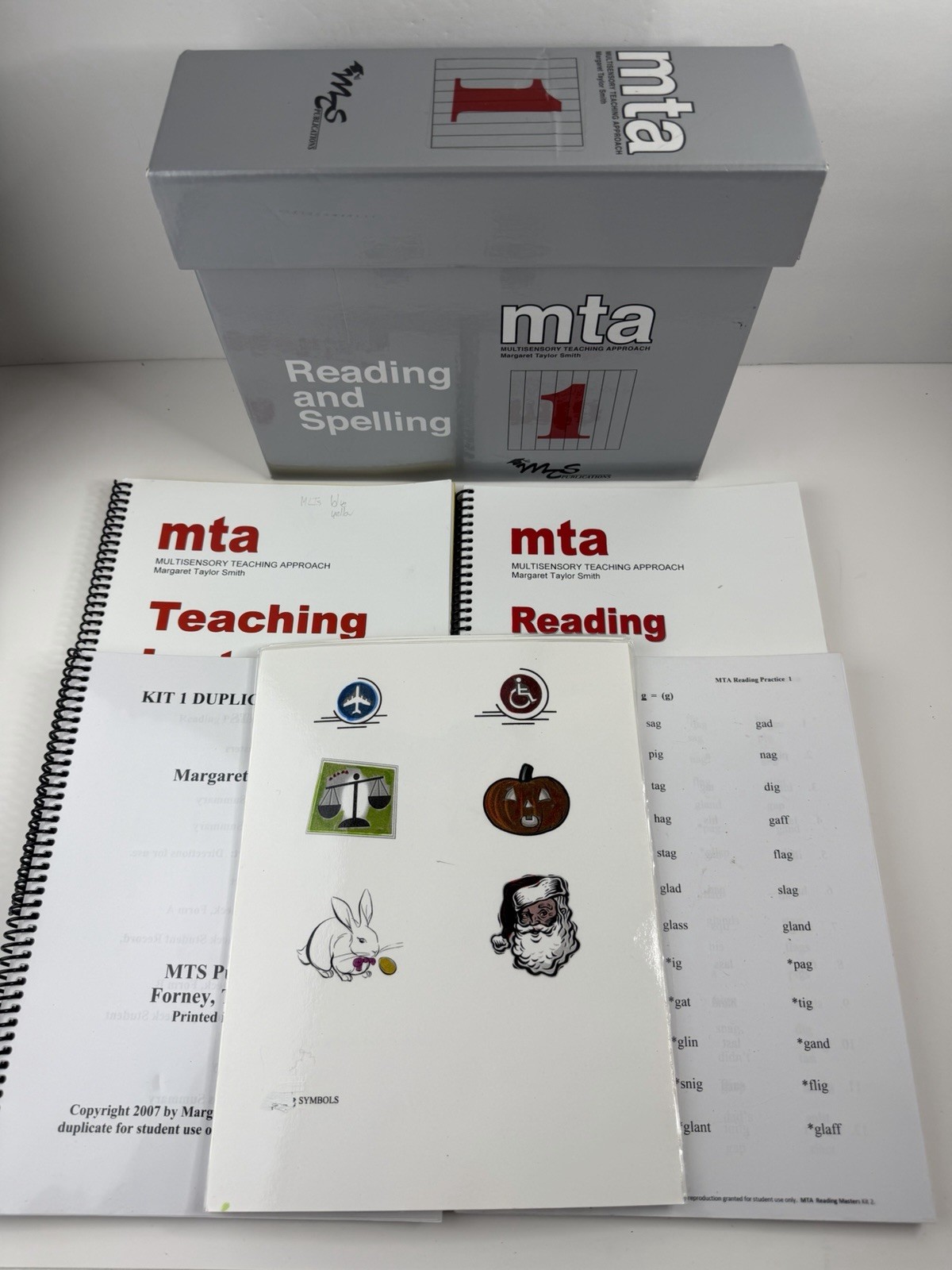 KIT: MTA Multisensory Teaching Approach Margaret Taylor Smith Reading Spelling 1