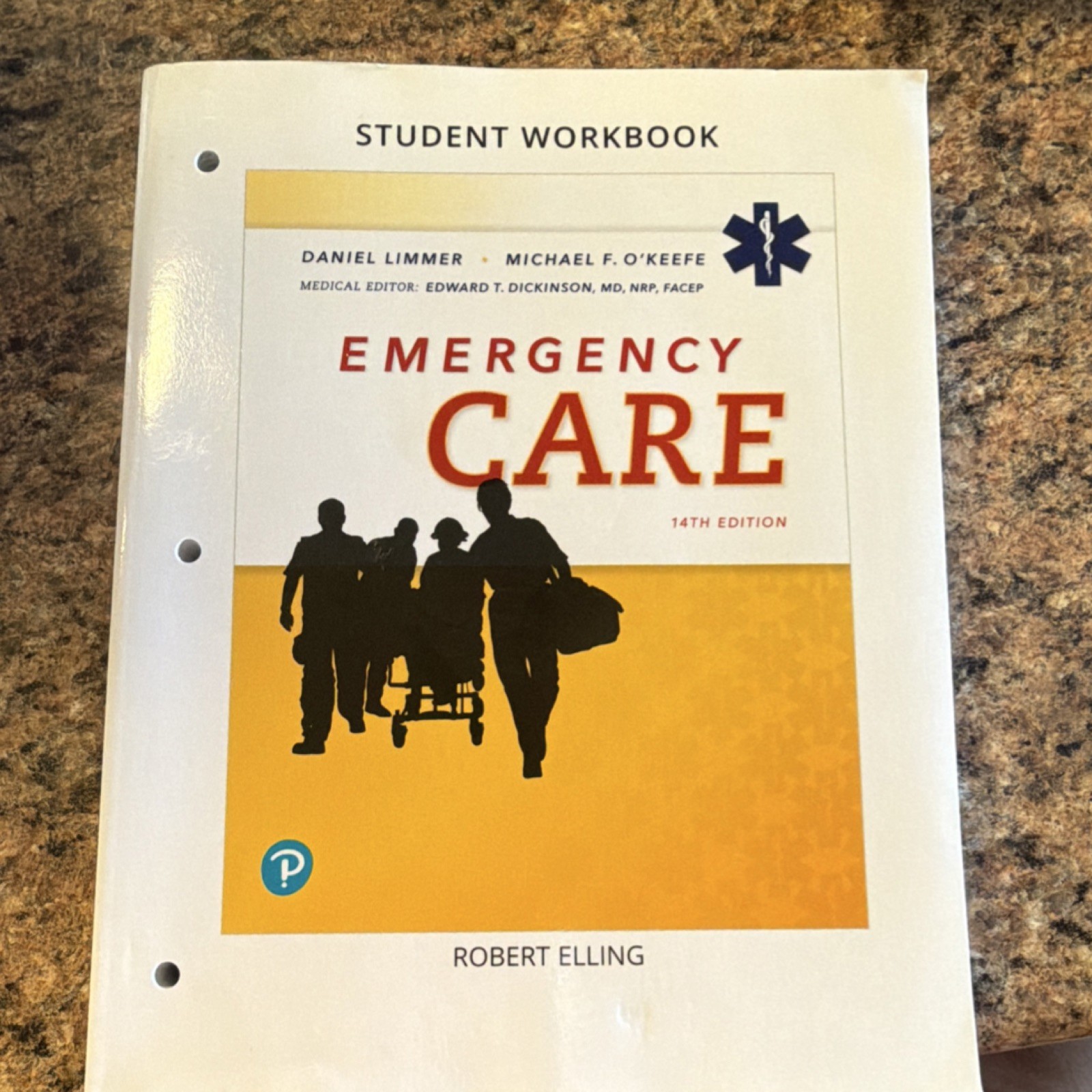Emergency Care Student Workbook 14th Edition Paperback Pearson Limmer Elling