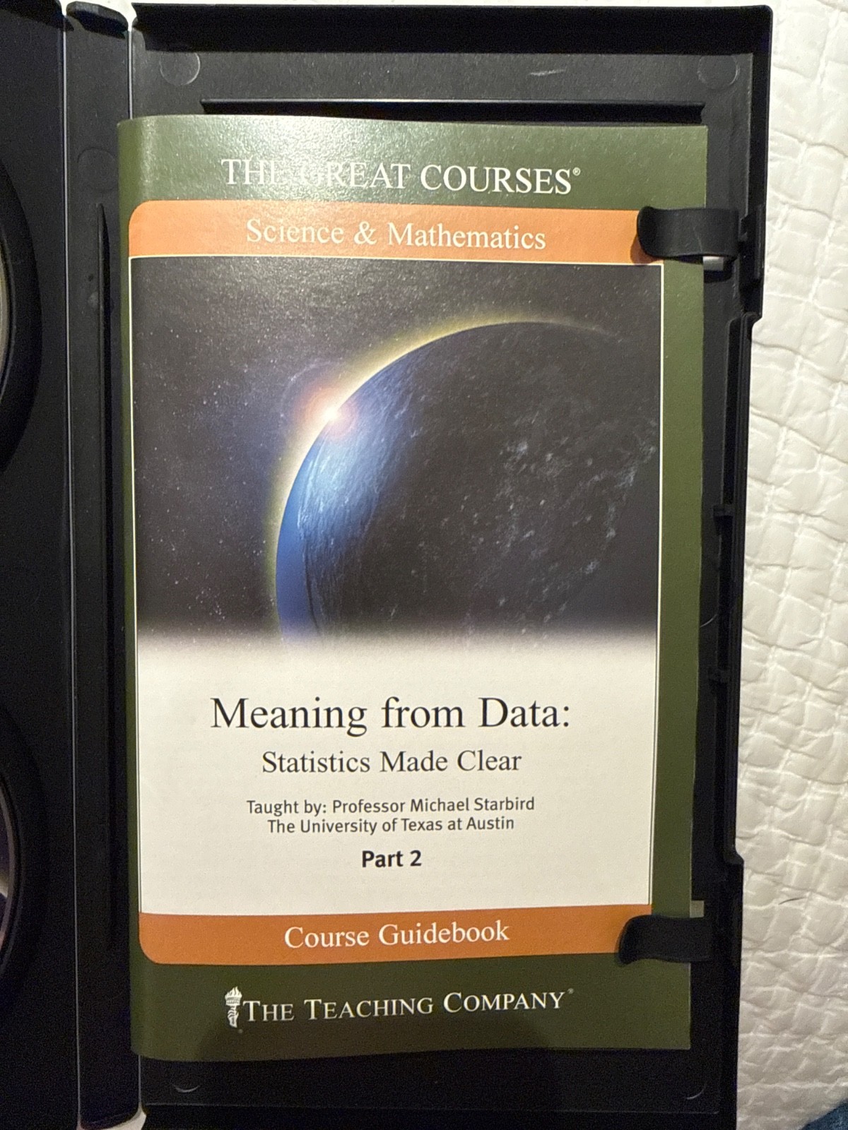 Meaning from Data : Statistics Made Clear by Michael Starbird (DVD)