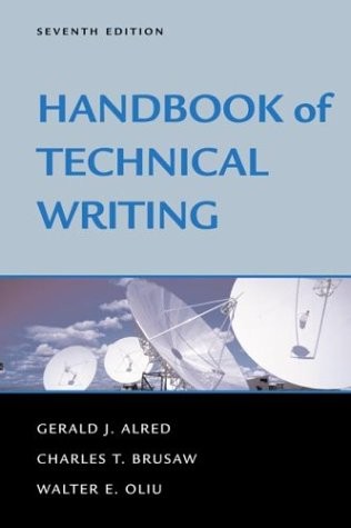 HANDBOOK OF TECHNICAL WRITING By Gerald J. Alred & Charles T. Brusaw **Mint**