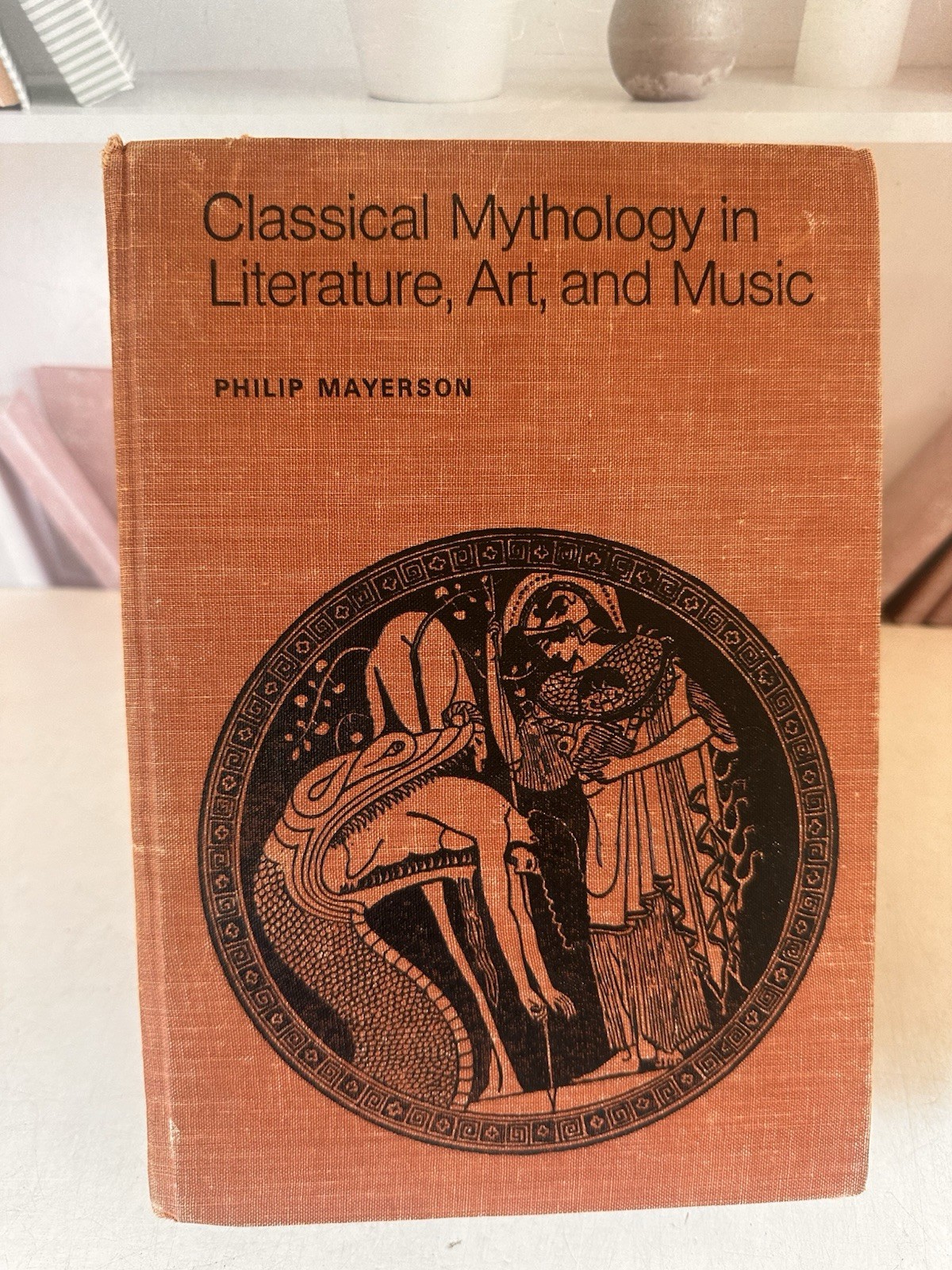 1971 Classical Mythology in Literature, Art and Music Hardcover Philip Mayerson