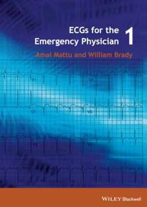 ECG’s for the Emergency Physician 1 – Paperback, by Mattu Amal; Brady – Good o