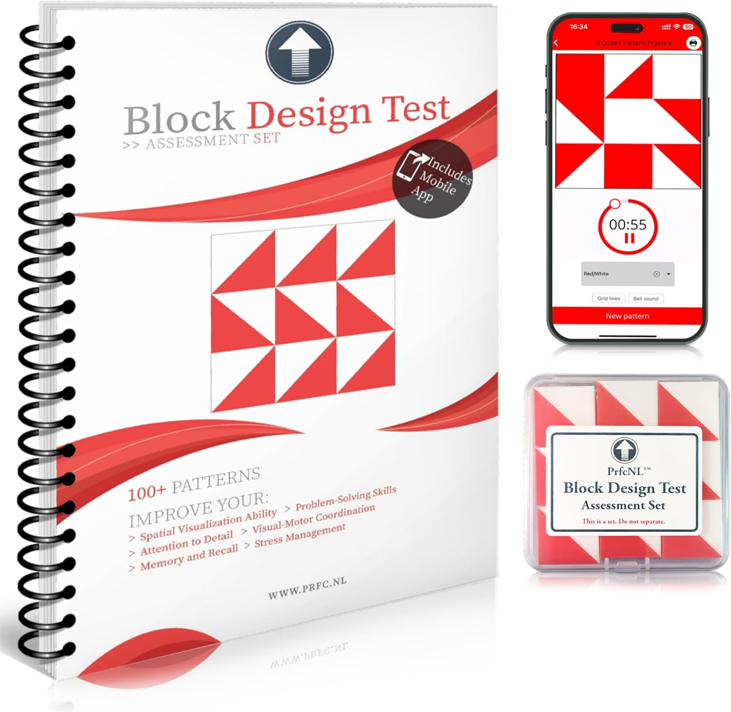 Prfcnl Bundle for IQ Test Practice and Prep for BDT, WISC, WPPSI, WAIS with 100