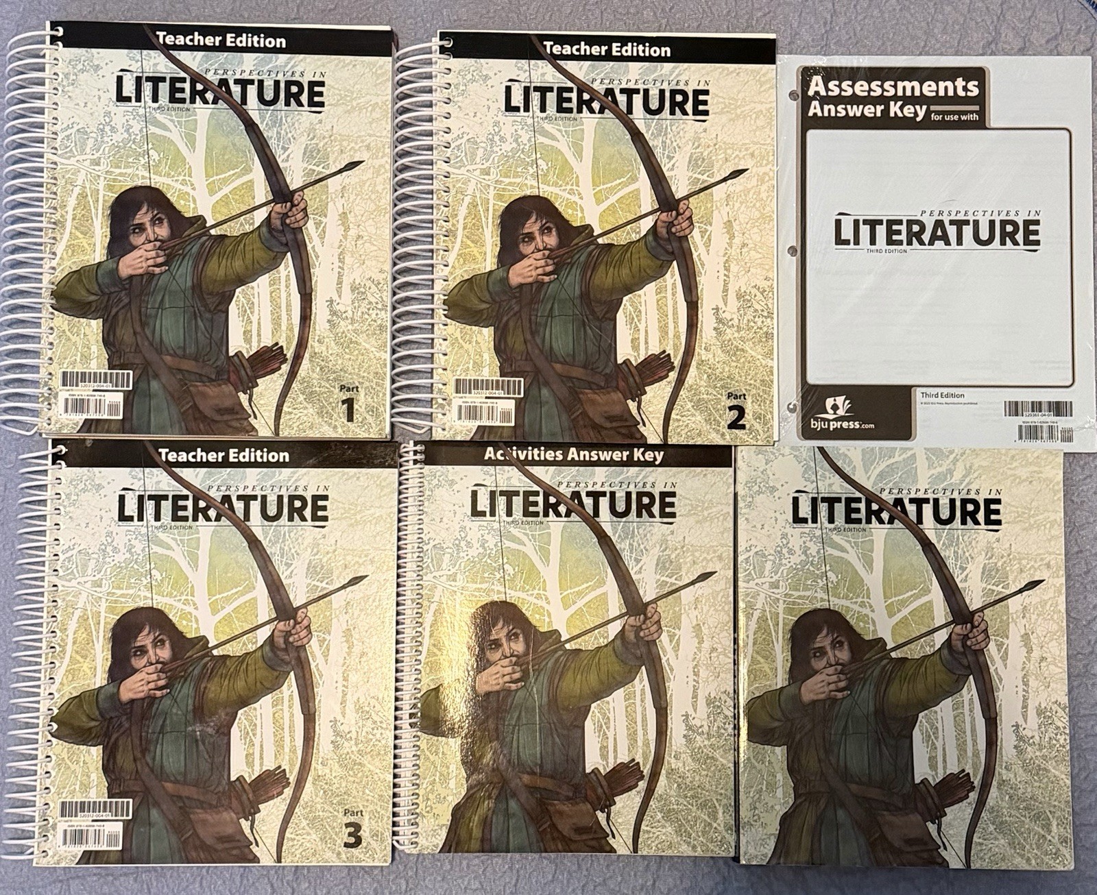 BJU Press Perspectives in Literature 3rd Edition Student & Teacher Set 6th Grade