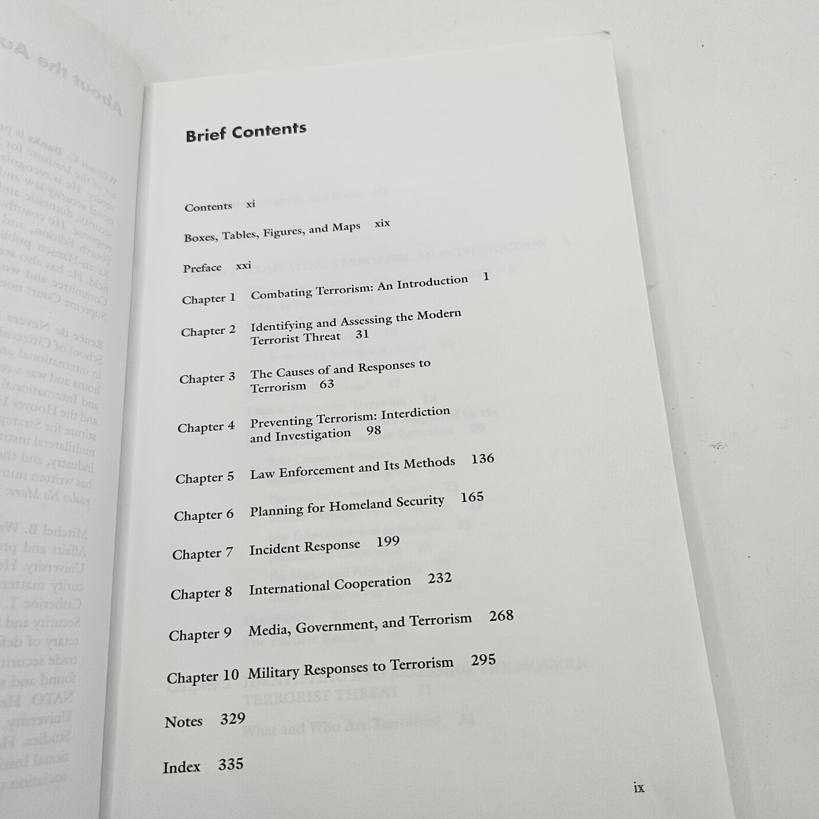Combating Terrorism, Strategies and Approaches – Paperback