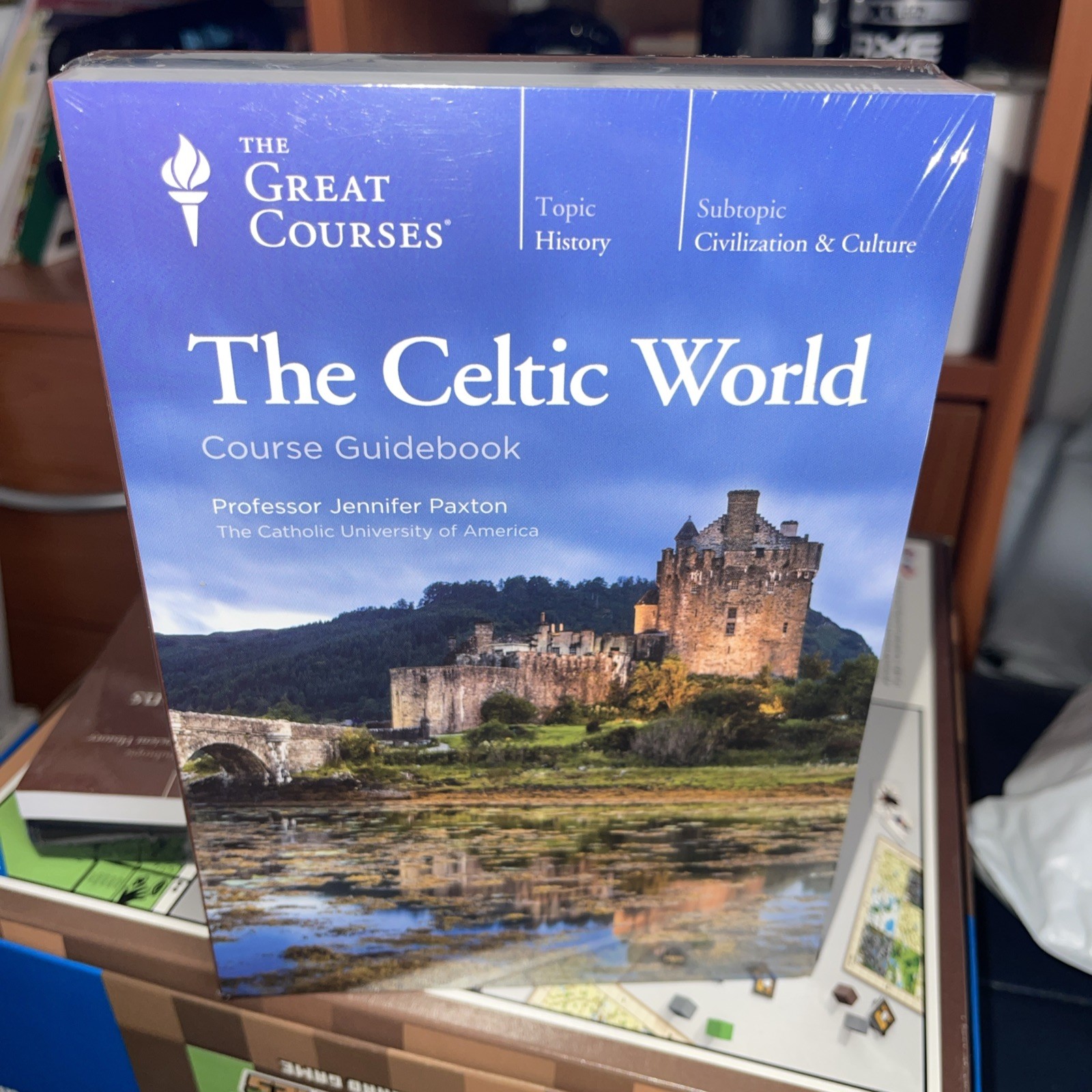 The Great Courses THE CELTIC WORLD DVD’s+Guidebook NEW Sealed JENNIFER PAXTON