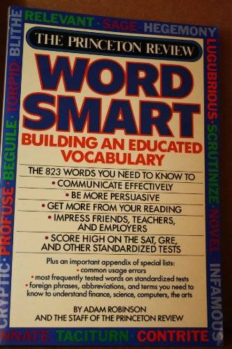 The Princeton Review: WORDSMART: Building an Educated Vocabulary – GOOD