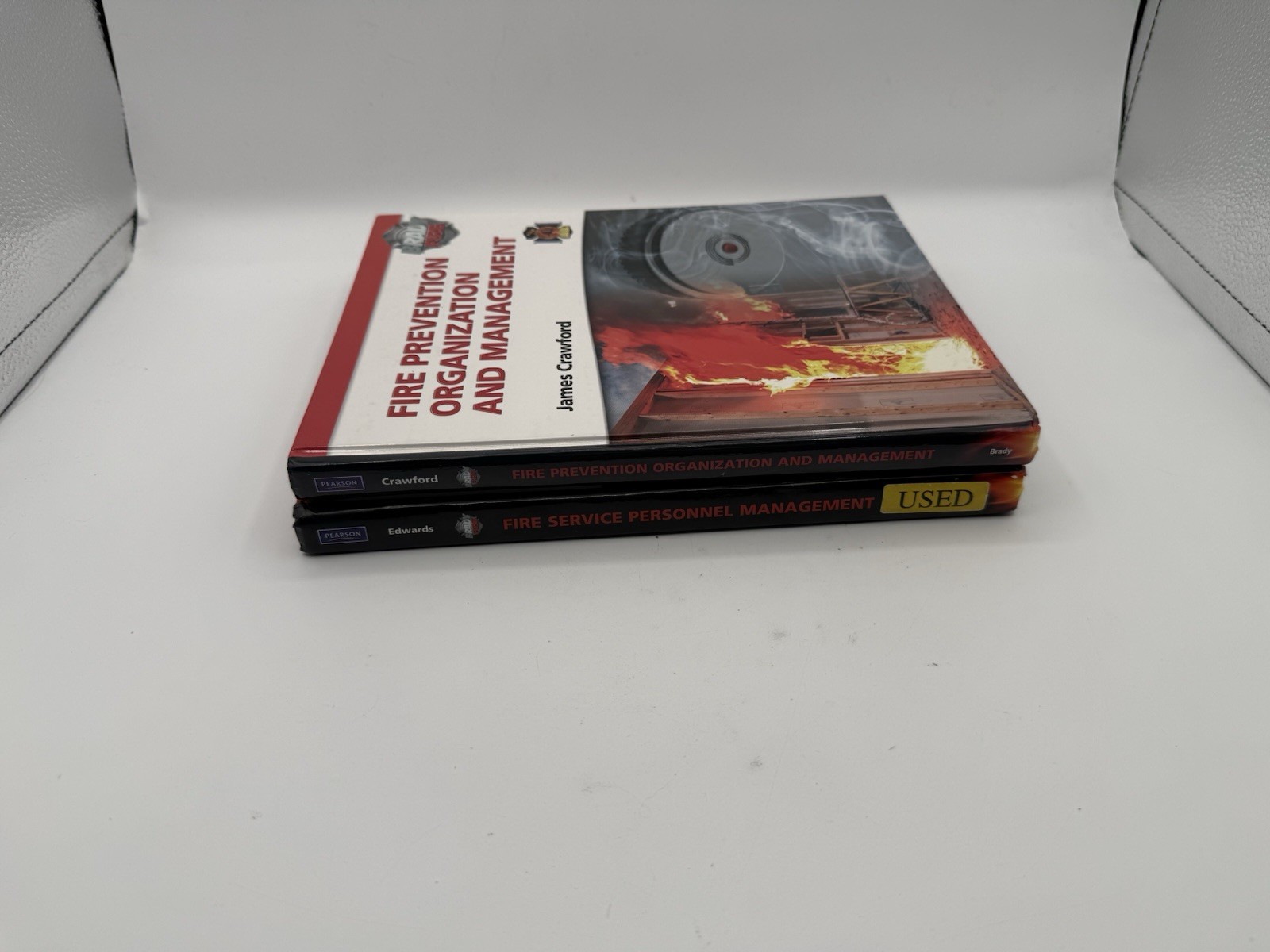 BradyFire Book Lot Fire Service Personnel Management 3rd & Prevention Organizati