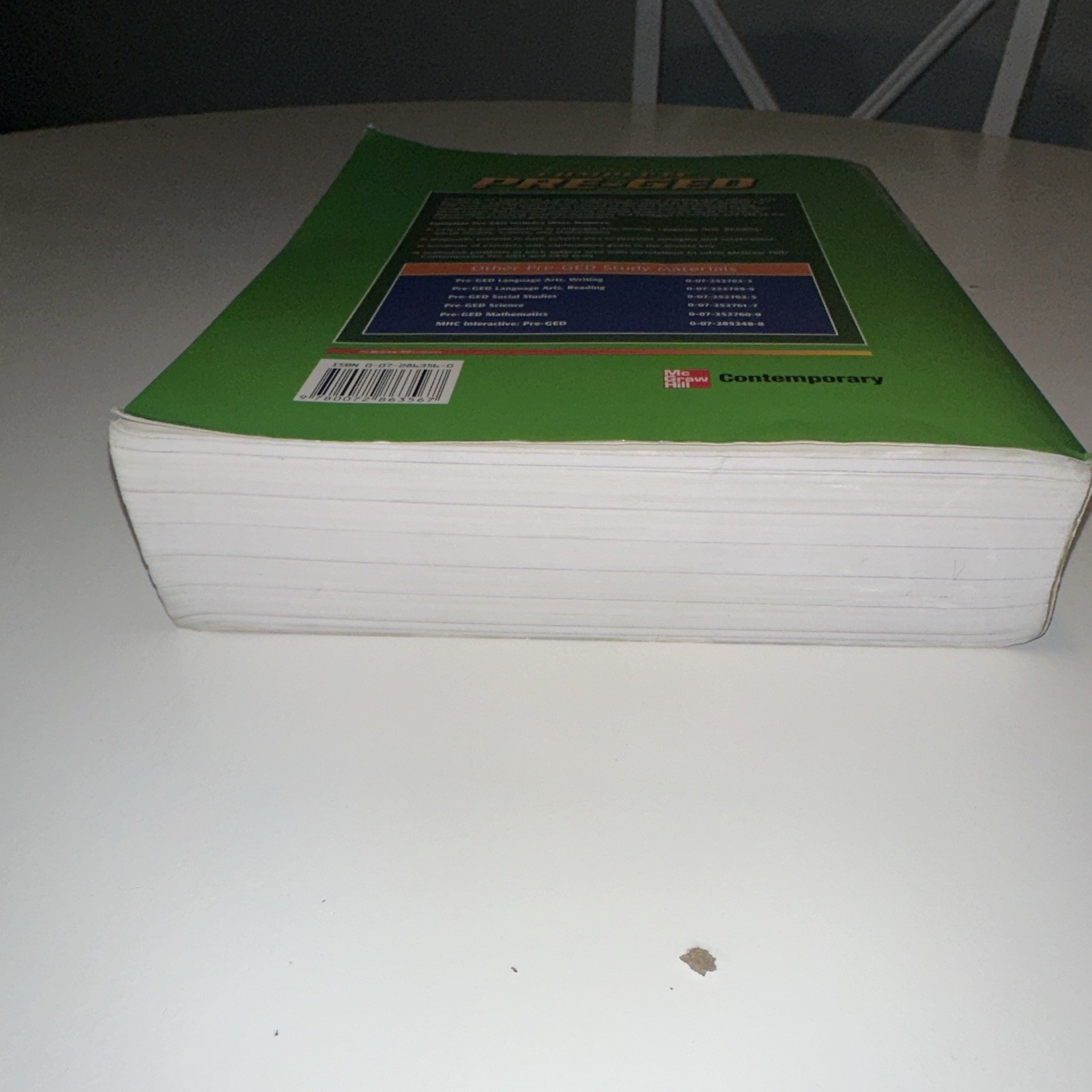 McGraw-Hill Contemporary Complete Pre-GED Study Guide English 2003 768 Pages