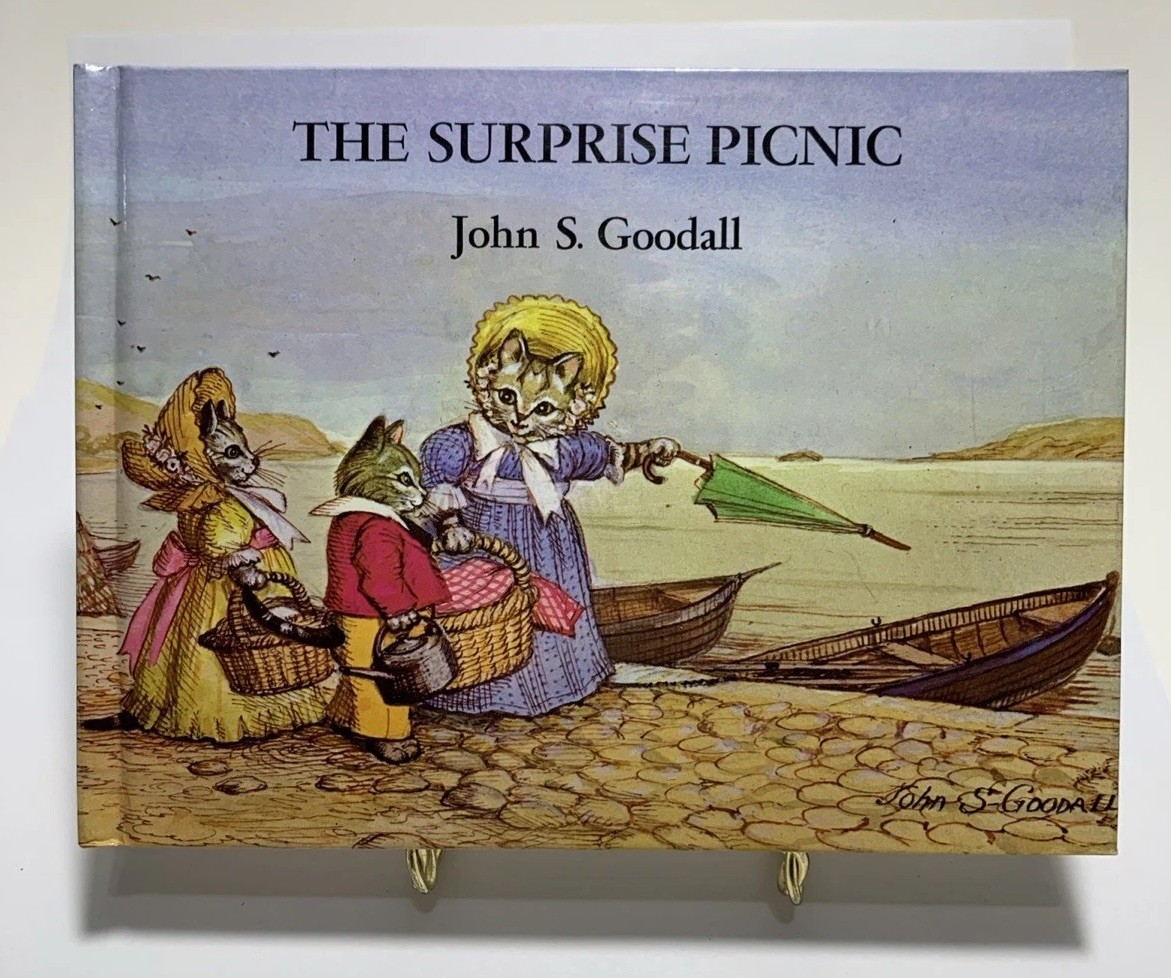 The Surprise Picnic by Goodall, John S. Hardback Book 1978