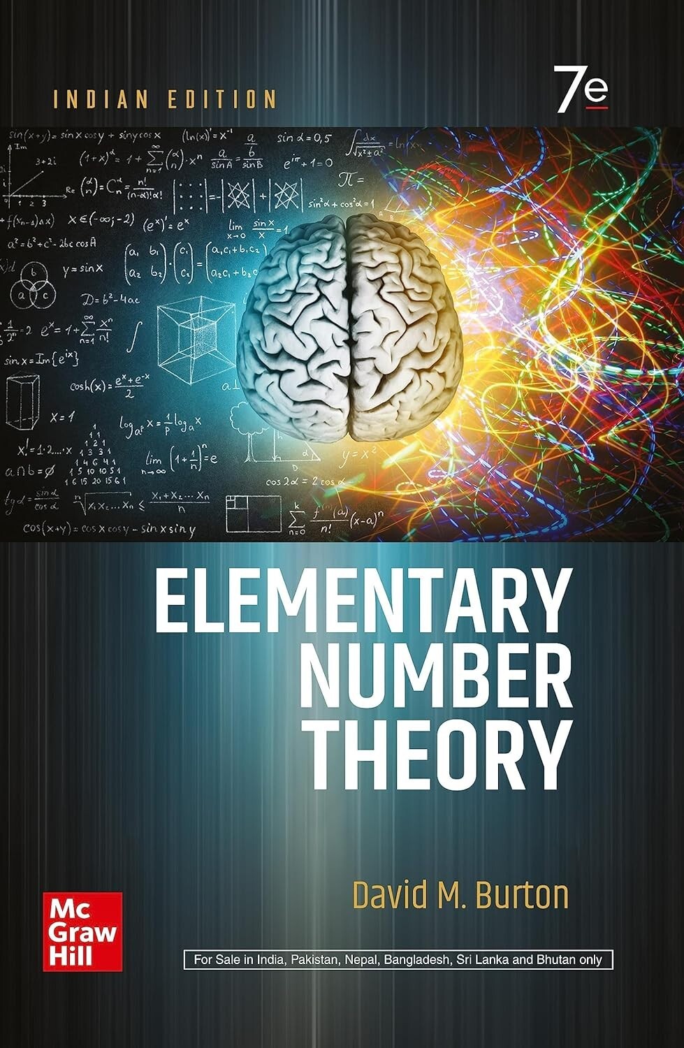 Elementary Number Theory by David Burton, 7TH INTERNATIONAL EDITION (SOFTCOVER)