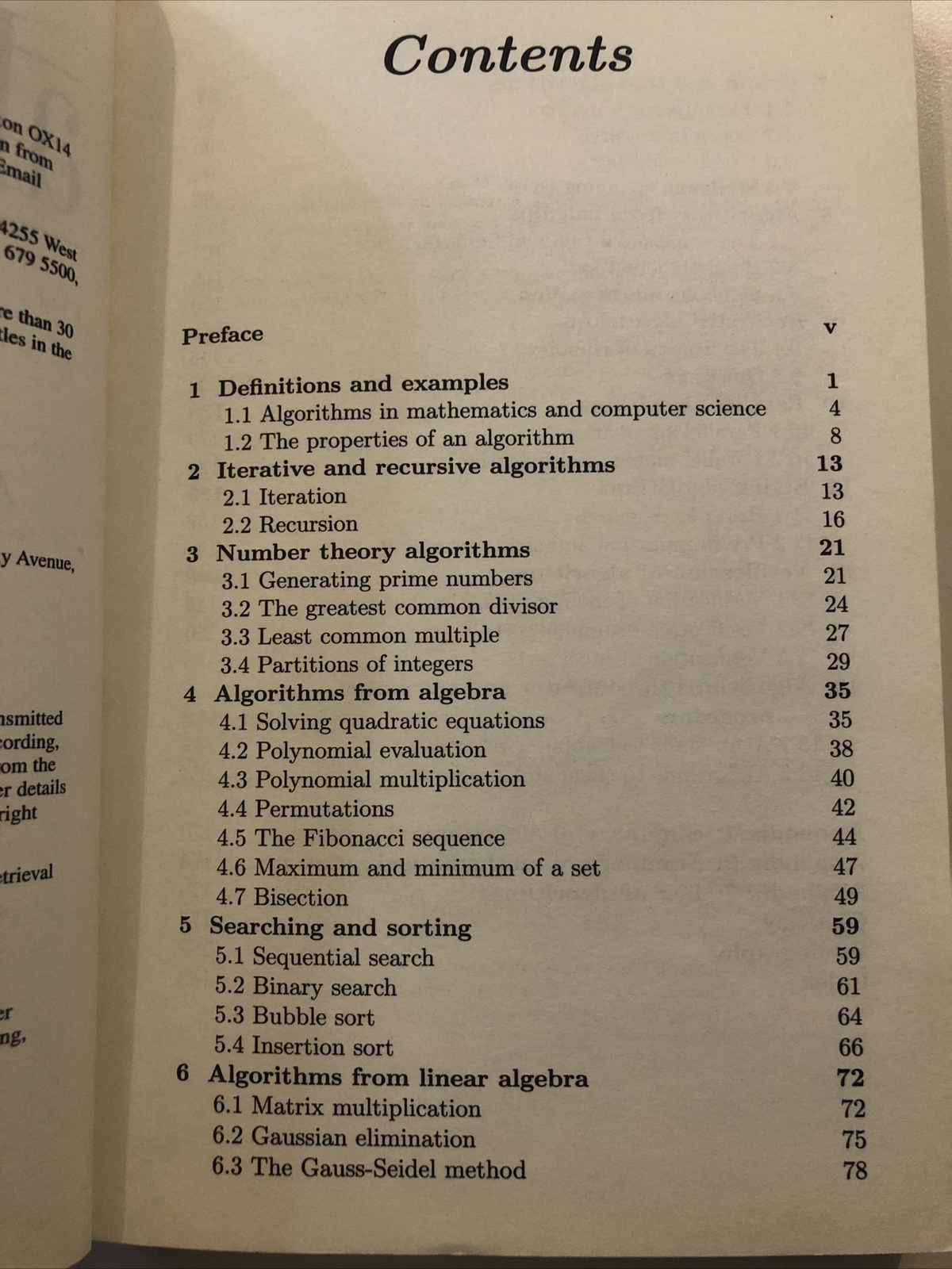 Teach Yourself Ser.: Teach Yourself Algorithms by Hugh Neill and Anthony Ralston