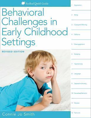 Behavioral Challenges in Early Childhood Settings by