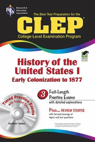 The CLEP History of the Uni- The Staff of Researc, 9780878912728, paperback, new