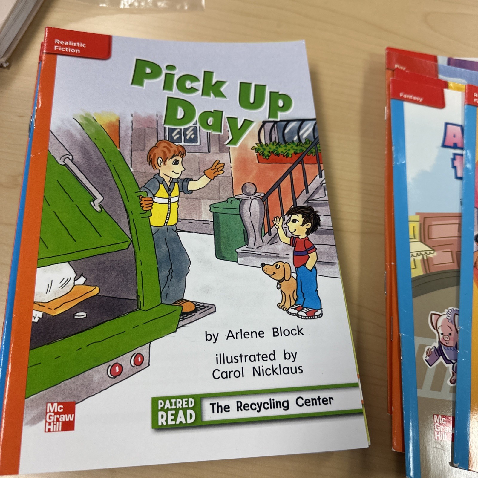 McGraw Hill Paired Reading Books