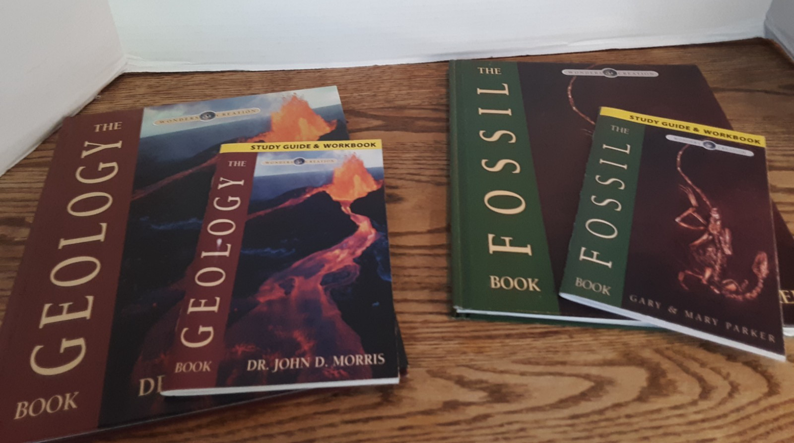 Master Books General Science Geology & Fossils Set Books,Study Guides, Workbooks