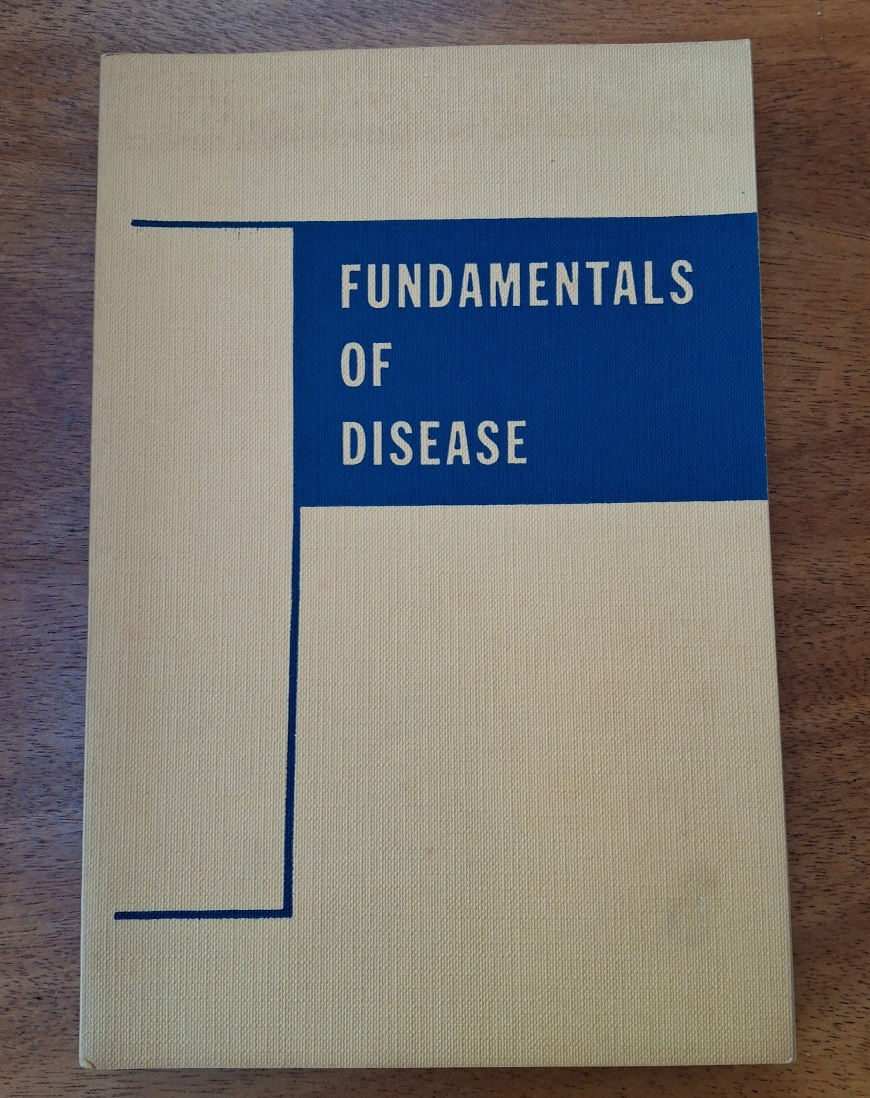Fundamentals of Disease Von Haam 1956 Springer Publishing