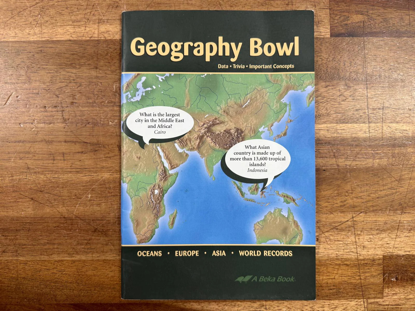 Abeka Geography Bowl 3rd Edition (Good)
