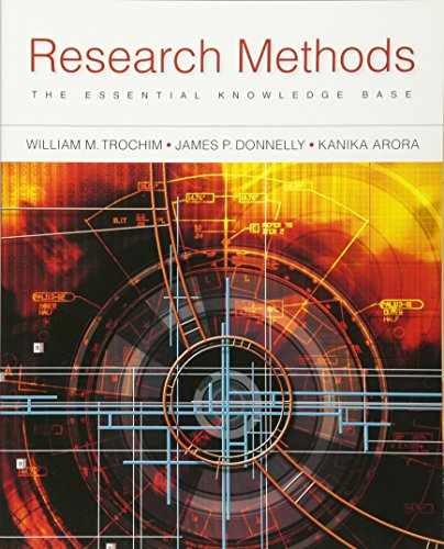 Research Methods: The – Paperback, by Trochim; Donnelly; Kanika – Acceptable n